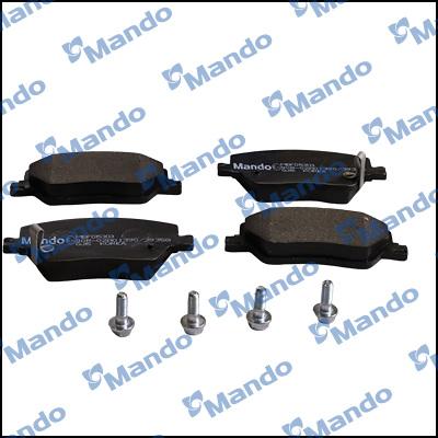 Mando MBF015303 - Kit pastiglie freno, Freno a disco autozon.pro