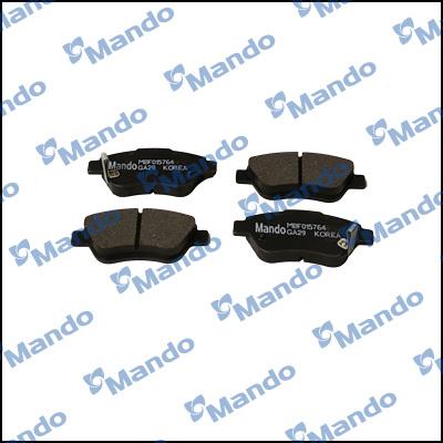 Mando MBF015764 - Kit pastiglie freno, Freno a disco autozon.pro