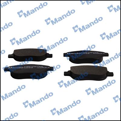 Mando MBF015765 - Kit pastiglie freno, Freno a disco autozon.pro