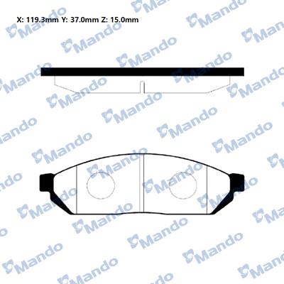 Lucas Electrical GDB 254 - Kit pastiglie freno, Freno a disco autozon.pro