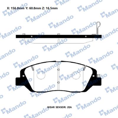 Jurid 572607JB-D - Kit pastiglie freno, Freno a disco autozon.pro