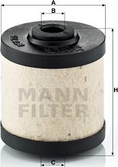 Mann-Filter BFU 715 - Filtro carburante autozon.pro