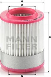 Mann-Filter C 1652/1 - Filtro aria autozon.pro