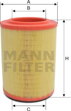 Mann-Filter C 18 209 - Filtro aria autozon.pro