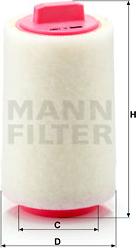 Mann-Filter C 1287 - Filtro aria autozon.pro