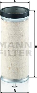 Mann-Filter CF 820 - Filtro aria secondaria autozon.pro