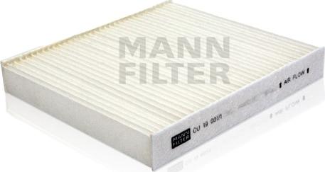 Mann-Filter CU 19 001/1 - Filtro, Aria abitacolo autozon.pro