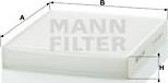 Mann-Filter CU 2440 - Filtro, Aria abitacolo autozon.pro