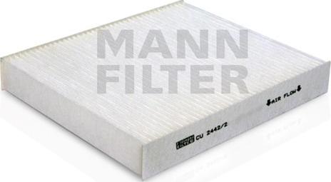 Mann-Filter CU 2442/2 - Filtro, Aria abitacolo autozon.pro