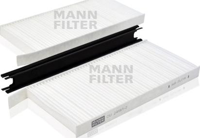 Mann-Filter CU 2418/1-2 - Filtro, Aria abitacolo autozon.pro