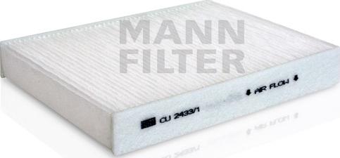 Mann-Filter CU 2433/1 - Filtro, Aria abitacolo autozon.pro