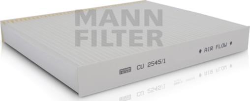 Mann-Filter CU 2545/1 - Filtro, Aria abitacolo autozon.pro