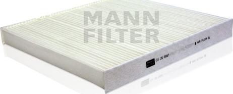 Mann-Filter CU 26 009/1 - Filtro, Aria abitacolo autozon.pro