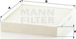 Mann-Filter CU 26 010 - Filtro, Aria abitacolo autozon.pro