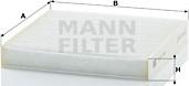 Mann-Filter CU 21 003 - Filtro, Aria abitacolo autozon.pro