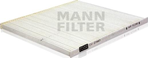 Mann-Filter CU 2344/1 - Filtro, Aria abitacolo autozon.pro