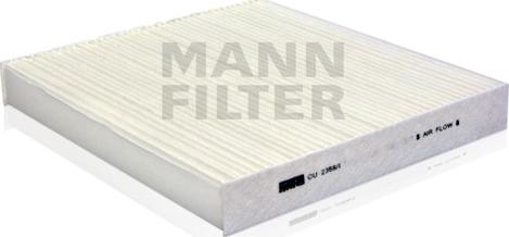 Mann-Filter CU 2358/1 - Filtro, Aria abitacolo autozon.pro