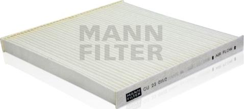 Mann-Filter CU 23 011/2 - Filtro, Aria abitacolo autozon.pro