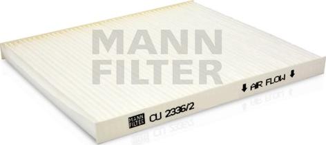 Mann-Filter CU 2336/2 - Filtro, Aria abitacolo autozon.pro