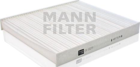 Mann-Filter CU 2227/1 - Filtro, Aria abitacolo autozon.pro