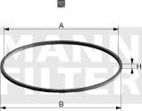 Mann-Filter Di 75-00 - Guarnizione, Filtro olio autozon.pro