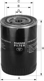 Mann-Filter W 923/11 - Filtro olio autozon.pro