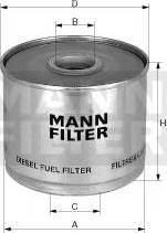 Mann-Filter P 945/2 - Filtro carburante autozon.pro