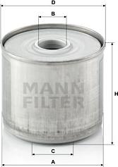 Mann-Filter P 917/1 x - Filtro carburante autozon.pro