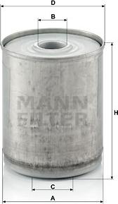 Mann-Filter P 939 x - Filtro carburante autozon.pro