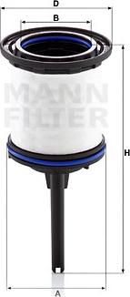 Mann-Filter PU 7008 z KIT - Filtro carburante autozon.pro