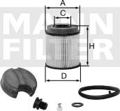 Mann-Filter U 620/2 x KIT - Filtro urea autozon.pro