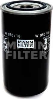 Mann-Filter W 950/16 - Filtro olio autozon.pro