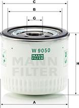 Mann-Filter W 9050 - Filtro olio autozon.pro