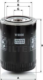 Mann-Filter W 9066 - Filtro olio autozon.pro