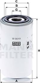 Mann-Filter W 9019 - Filtro olio autozon.pro