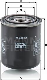 Mann-Filter W 9023/1 - Filtro idraulico, Cambio automatico autozon.pro