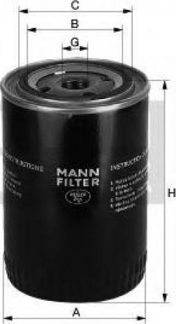 Mann-Filter W 910/3 - Filtro olio autozon.pro