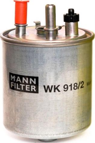 Mann-Filter W 918/2 x - Filtro carburante autozon.pro