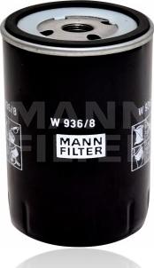 Mann-Filter W 936/8 - Filtro olio autozon.pro