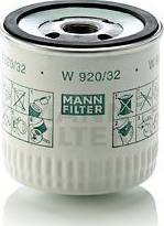 Mann-Filter W 920/32 - Filtro olio autozon.pro