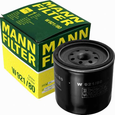 Mann-Filter W 921 - Filtro olio autozon.pro