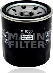 Mann-Filter W 6300 - Filtro olio autozon.pro