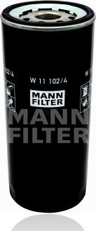 Mann-Filter W 11 102/4 - Filtro olio autozon.pro