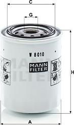 Mann-Filter W 8010 - Filtro olio autozon.pro