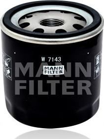 Mann-Filter W 714/3 - Filtro olio autozon.pro