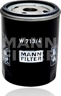 Mann-Filter W 713/4 - Filtro olio autozon.pro