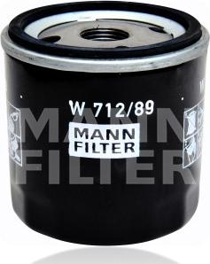 Mann-Filter W 712/89 - Filtro olio autozon.pro