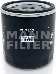 Mann-Filter W 712/2 - Filtro olio autozon.pro