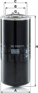 Mann-Filter WD 962/24 - Filtro olio autozon.pro