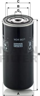 Mann-Filter WDK 962/1 - Filtro carburante autozon.pro